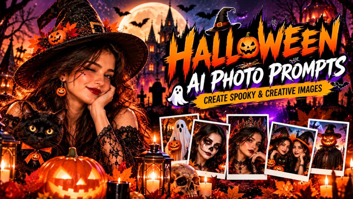 15 Halloween AI Photo Prompts for Gemini & ChatGPT (2026)