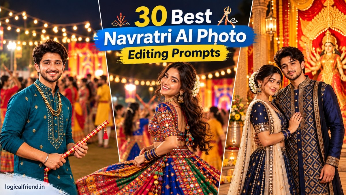30 Navratri AI Photo Editing Prompts for Stunning Festive Looks